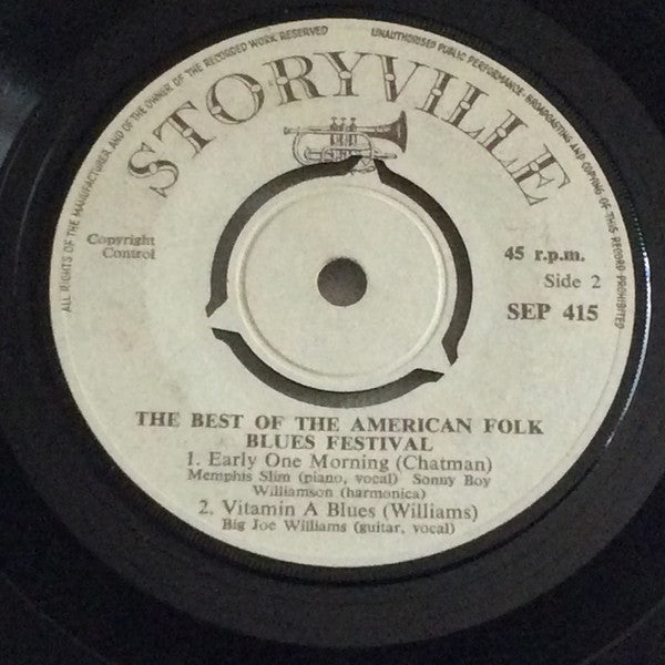 The best of the American Folk Blues Festival : Various