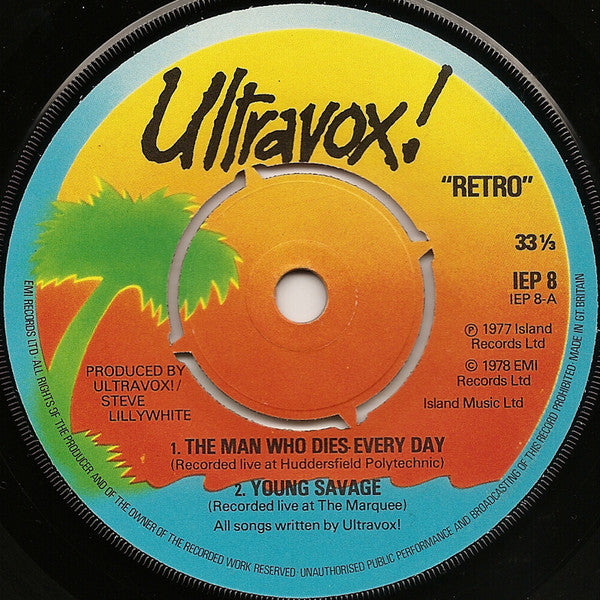 Ultravox : The wild the beautiful and the damed.