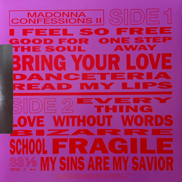 Madonna : Confessions II