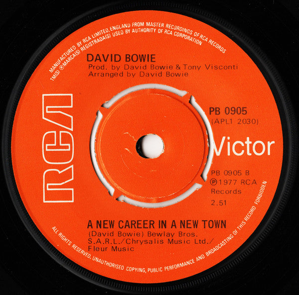 David Bowie : Sound and Vision