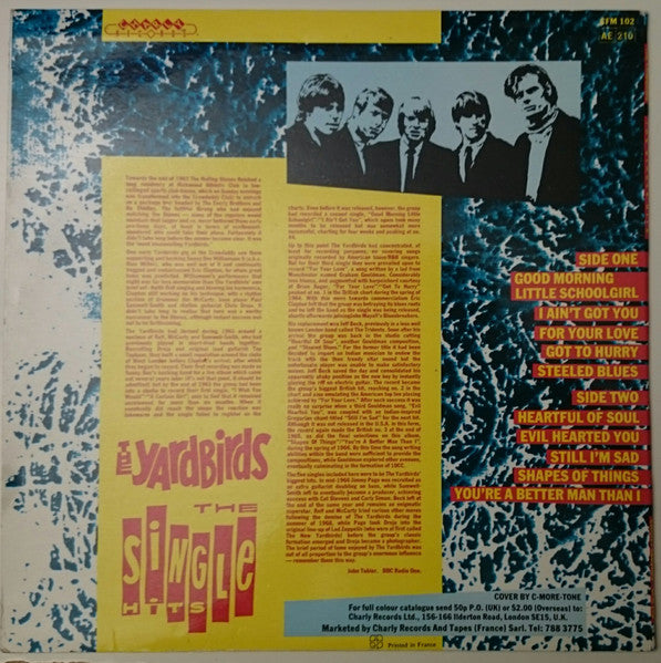 The Yardbirds : The singe hits
