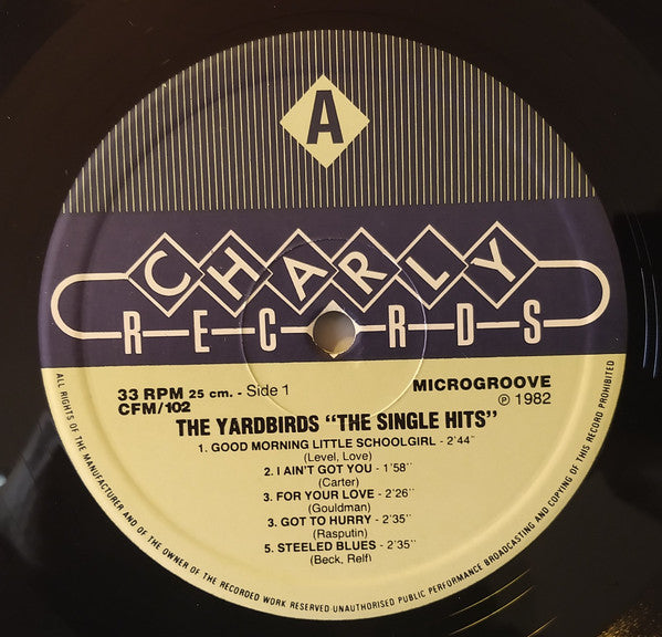 The Yardbirds : The singe hits