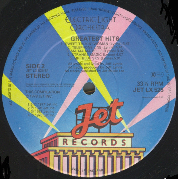 Electric Light Orchestra : Greatest hits