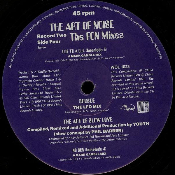 The Art of Noise : The FON mixes