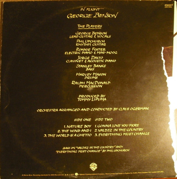George Benson : In flight