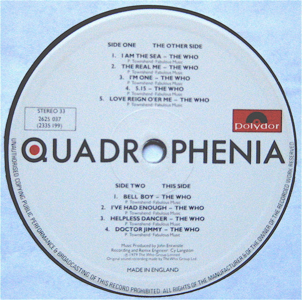 The Who : Quadrophenia