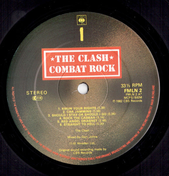 The Clash : Combat Rock