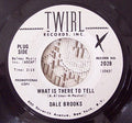 Dale Brooks : What is there to tell
