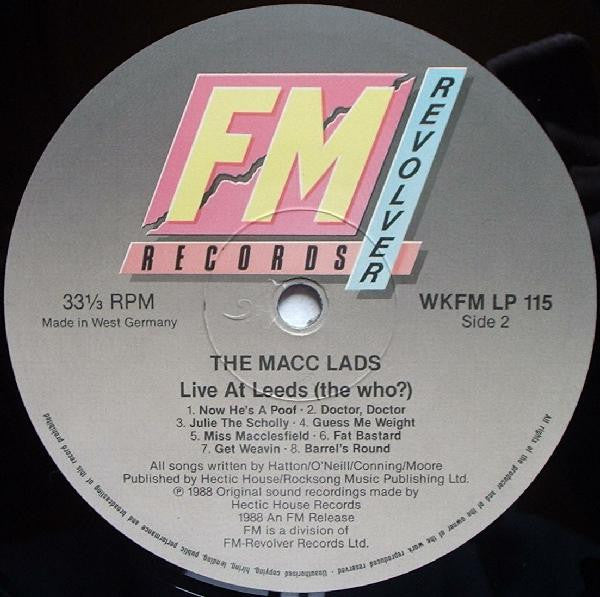 The Macc Lads : Live at Leeds,(  the who?)
