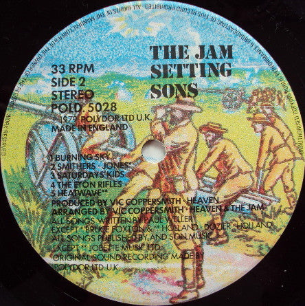 The Jam : Setting sons
