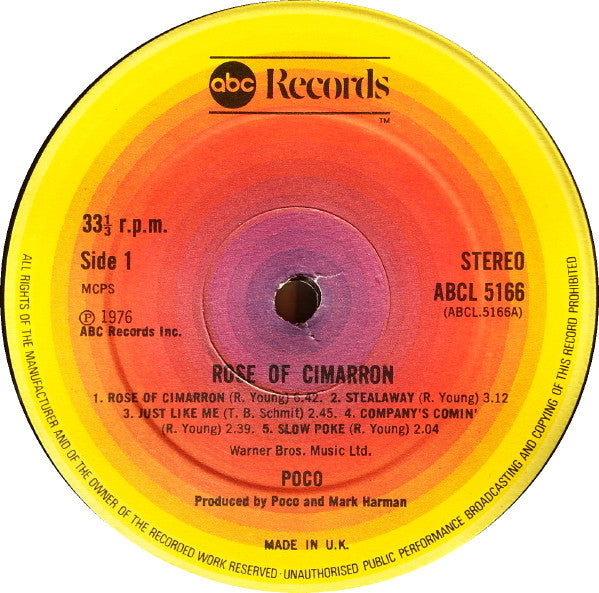 Poco : Rose of cimarron