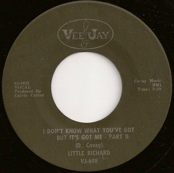 Little Richard : I don't know what you've got