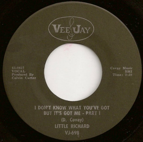 Little Richard : I don't know what you've got