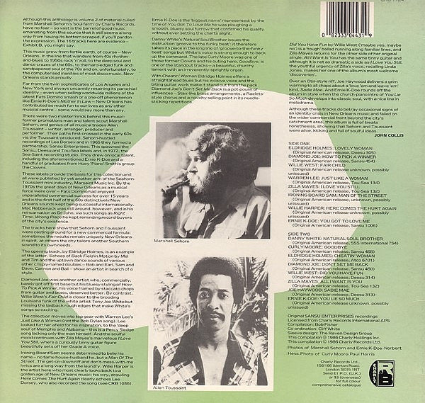 Various ‎– How To Pick A Winner (Sehorn's Soul Farm Vol. 2)