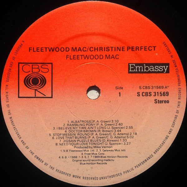 Fleetwood Mac : Christine Perfect