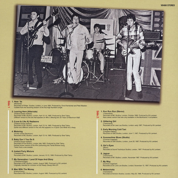 The Who ; Who's Rare 1964-1968
