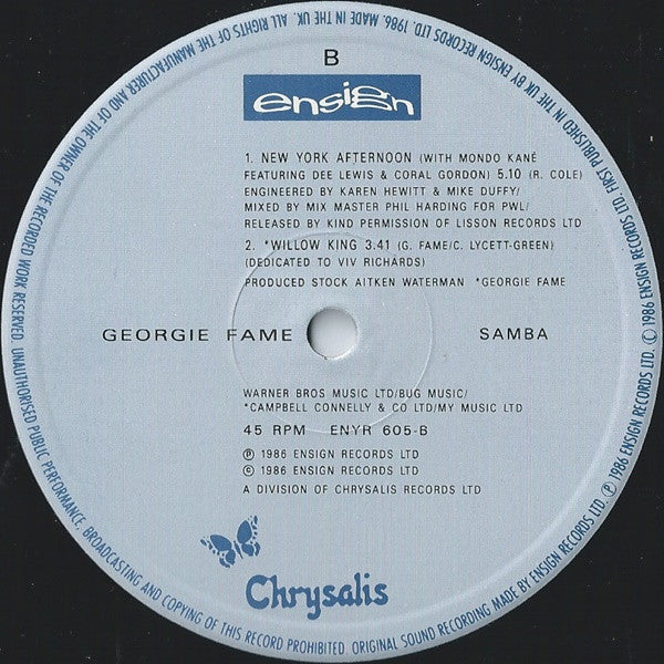 Georgie Fame : Samba