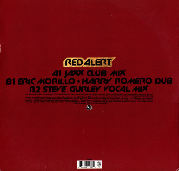 Basement Jaxx : Red alert