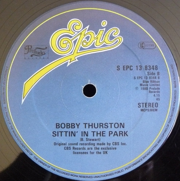 Bobby Thurston : Check out the groove
