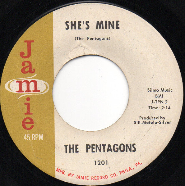 The Pentagons : I wonder (if you will ever belong to me)
