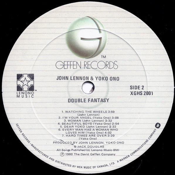 John Lennon ; Yoko Ono – Double Fantasy