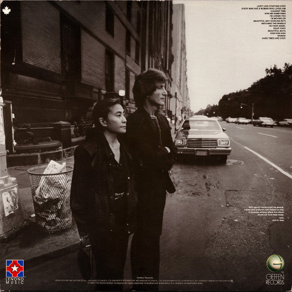 John Lennon ; Yoko Ono – Double Fantasy