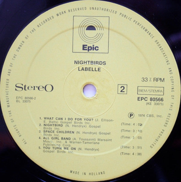 Labelle : Nightbirds