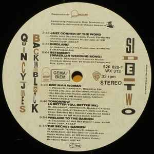 Quincy Jones : Back on the block