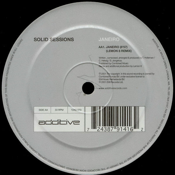 Solid Sessions : Janeiro