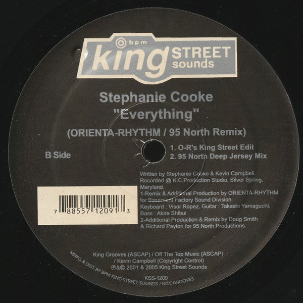 Stephanie Cooke : Everything