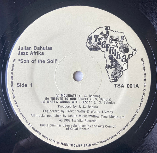 Julian Bahulas Jazz Africa : Son of the soil