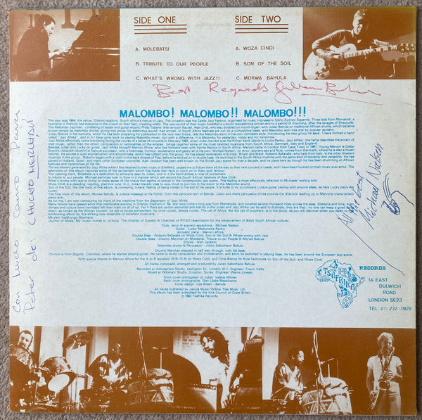 Julian Bahulas Jazz Africa : Son of the soil