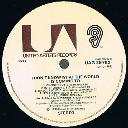Bobby Womack : I don't know what the world is coming to