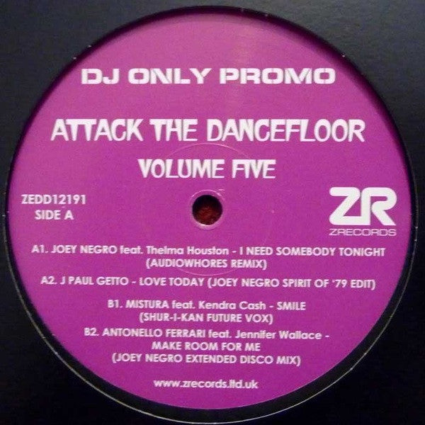 Various : Attack The Dancefloor Volume Five