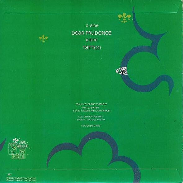 Siouxsie and the Banshees : Dear Prudence