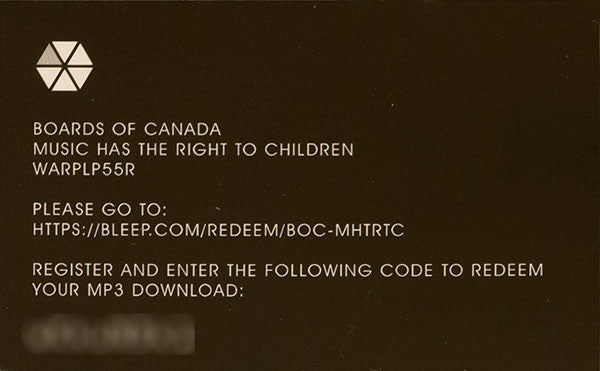 Boards of Canada : music  has the right to children