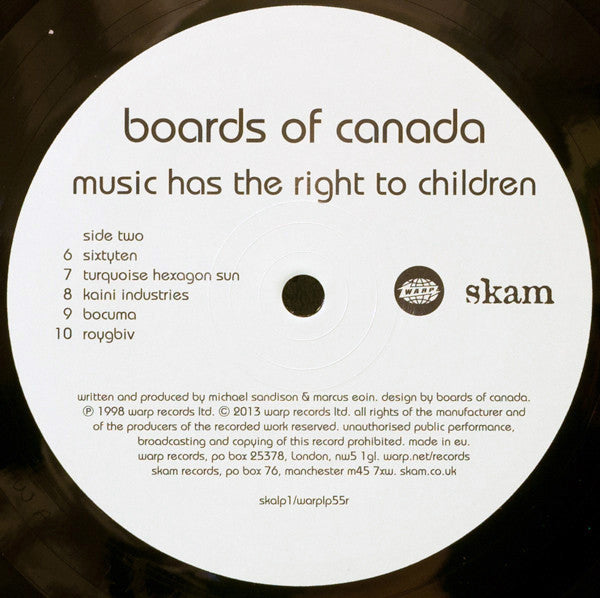 Boards of Canada : music  has the right to children