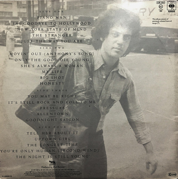 Billy Joel : Greatest Hits Volume 1 and 2