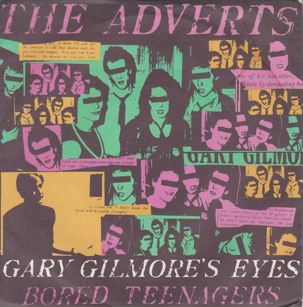 The Adverts : Gary Gilmore's eyes