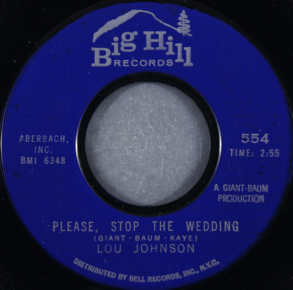 Lou Johnson : Please stop the wedding