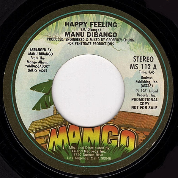 Manu Dibango : Happy Feeling