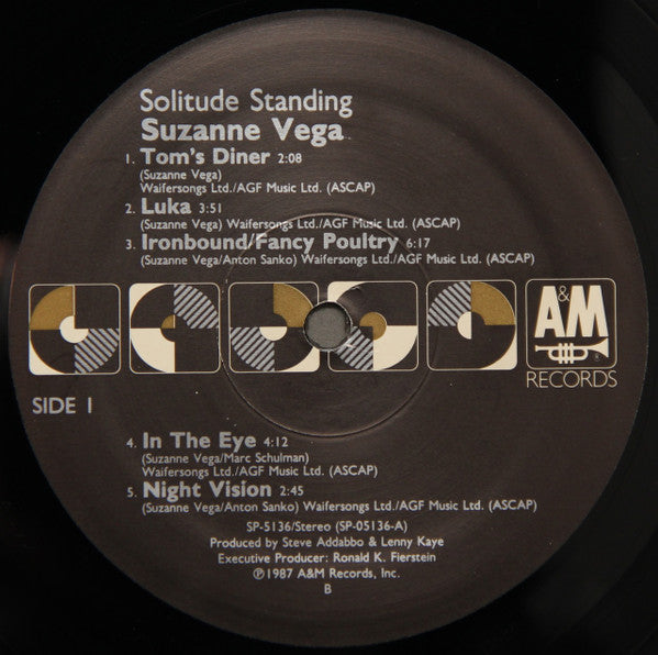 Suzanne Vega : Solitude standing
