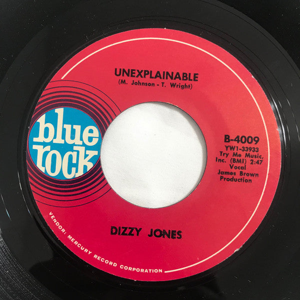 Dizzy Jones : Come on and love me