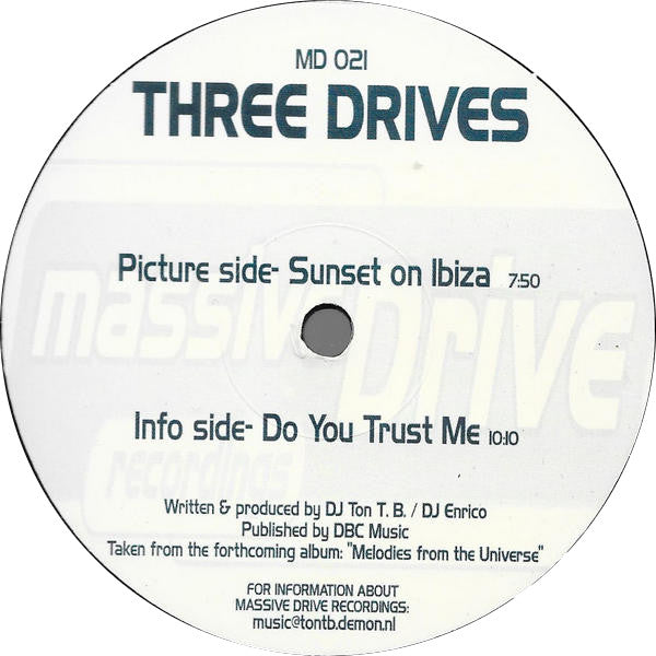 Three Drives : Sunset on Ibiza