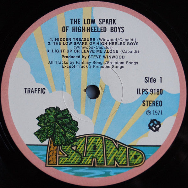 Traffic : The low spark of high heeled boys