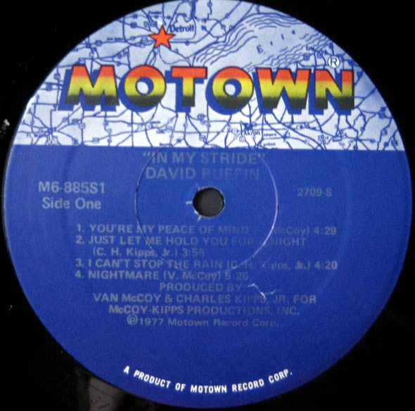 David Ruffin: In my stride