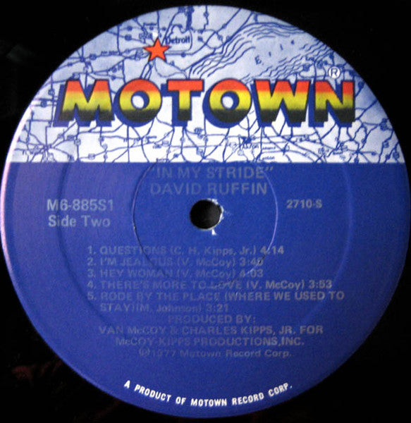 David Ruffin: In my stride