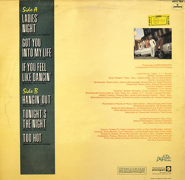 Kool & The gang : Ladies night