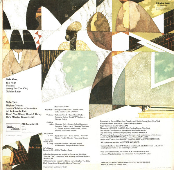 Stevie Wonder : Innervisions
