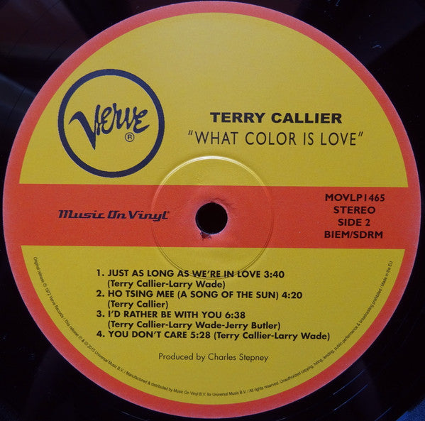 Terry Callier : What color is love